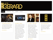 Tablet Screenshot of lesgerard.net